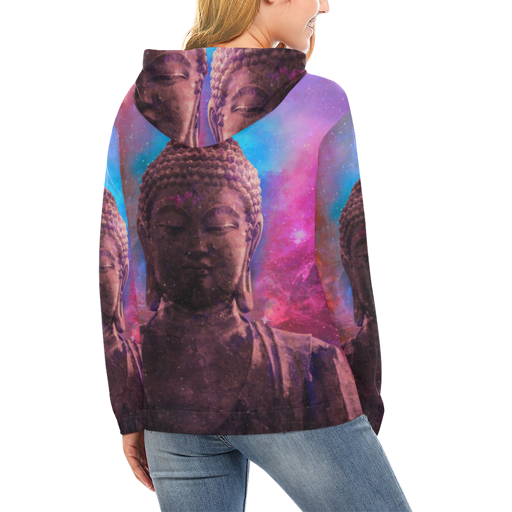 Buddha Purple Hoodie-grizzshop