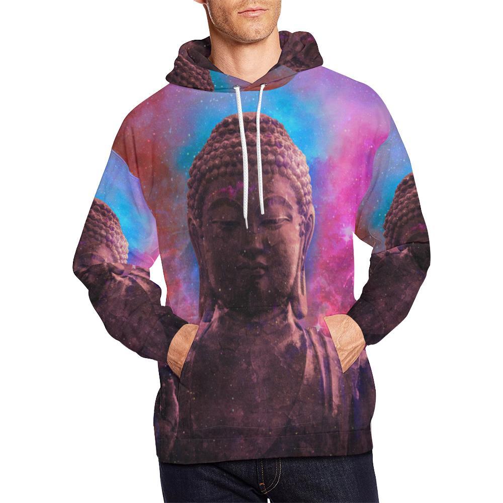 Buddha Purple Hoodie-grizzshop