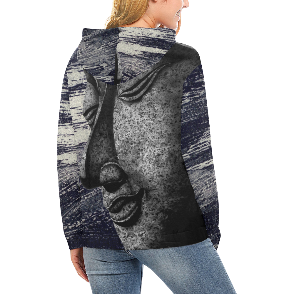 Buddha Grey Hoodie-grizzshop