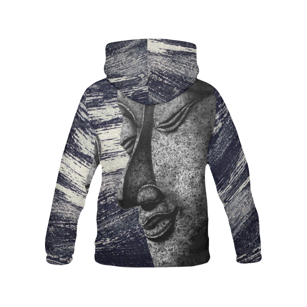 Buddha Grey Hoodie-grizzshop