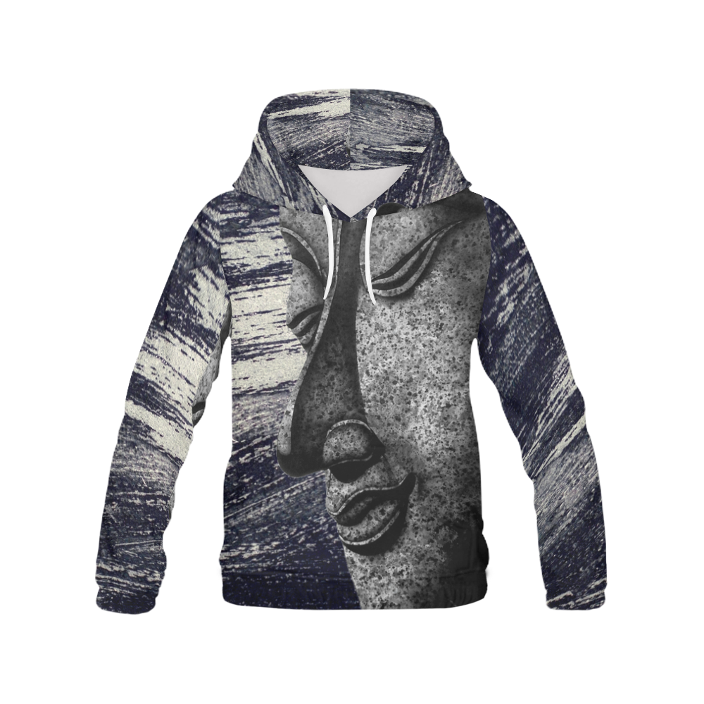 Buddha Grey Hoodie-grizzshop