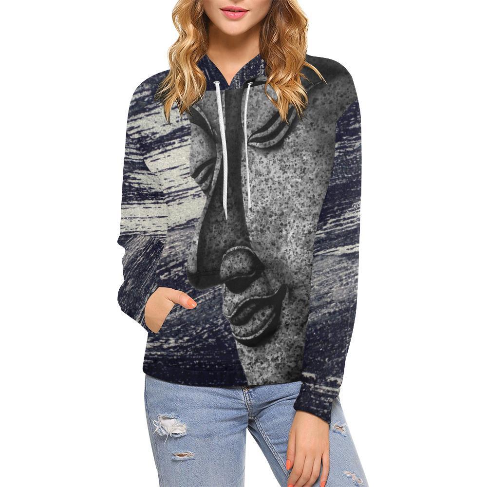 Buddha Grey Hoodie-grizzshop