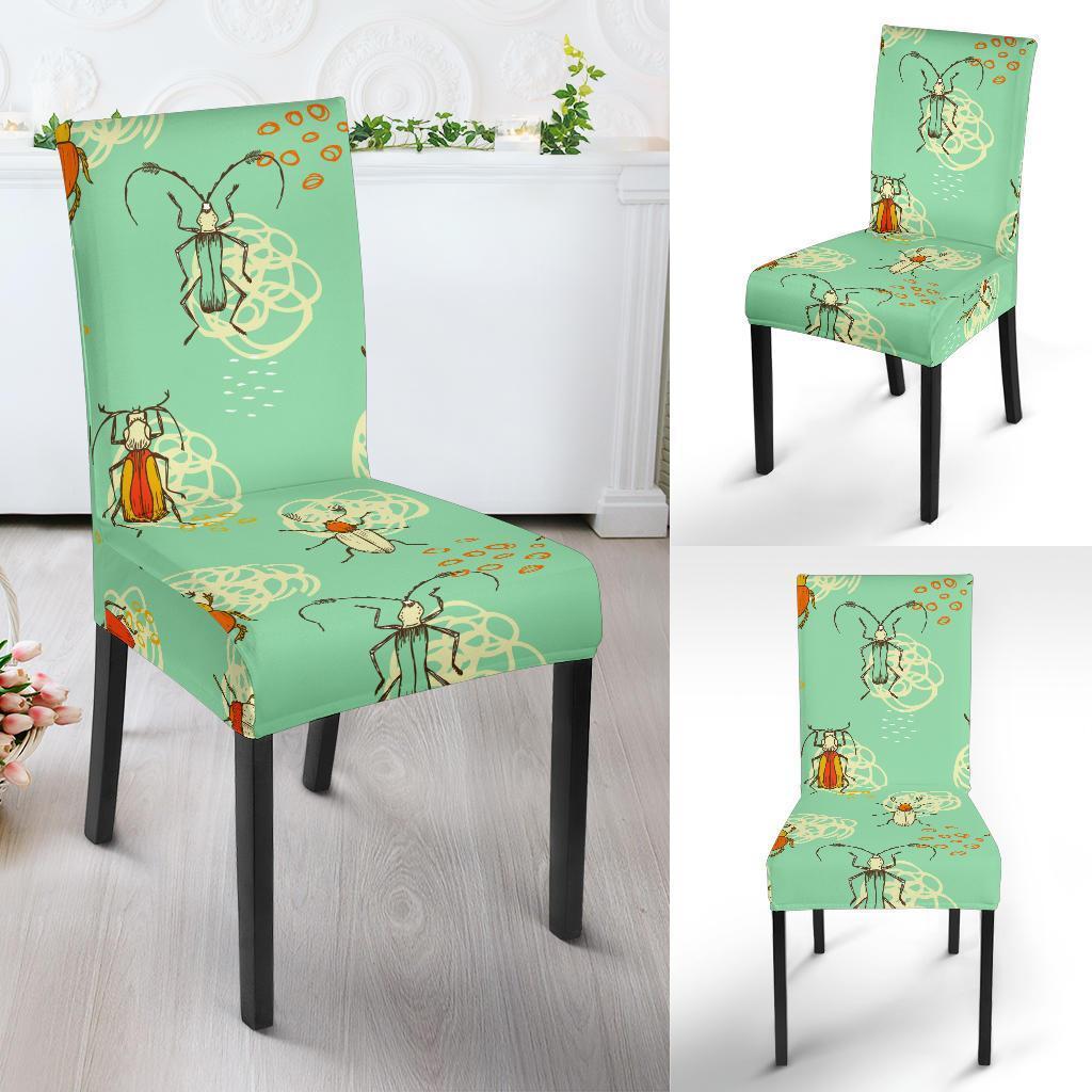 Bug Print Pattern Chair Cover-grizzshop