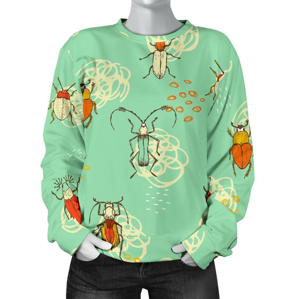 Bug Print Pattern Women's Sweatshirt-grizzshop