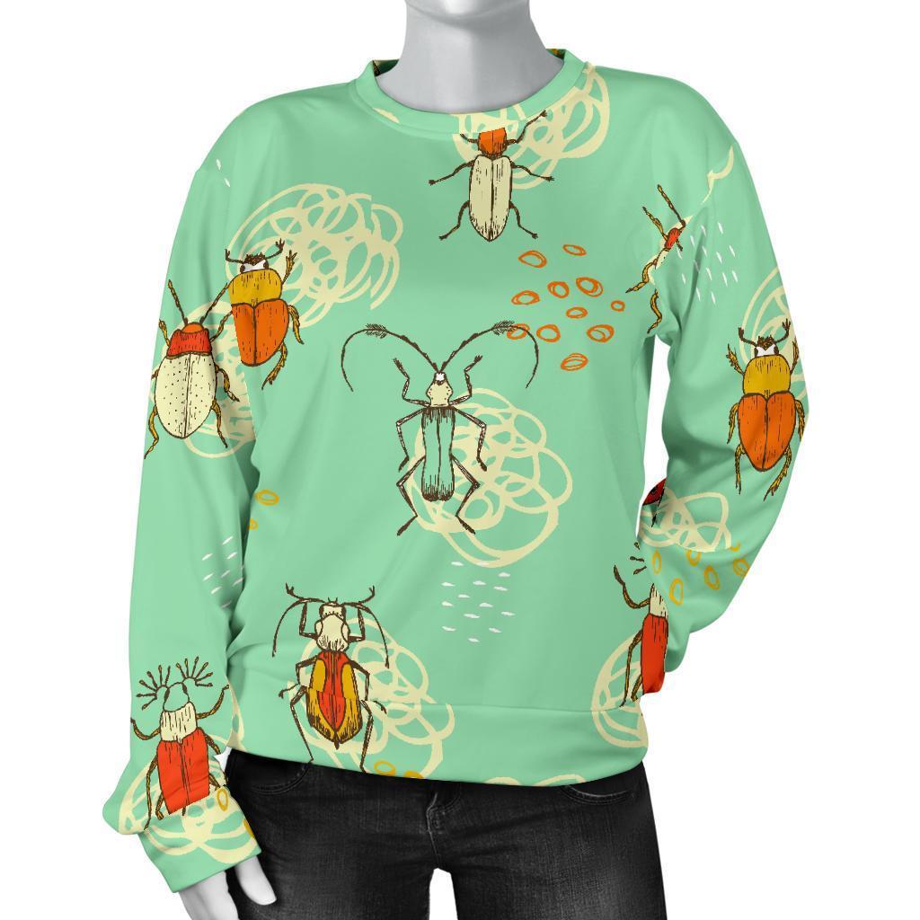 Bug Print Pattern Women's Sweatshirt-grizzshop