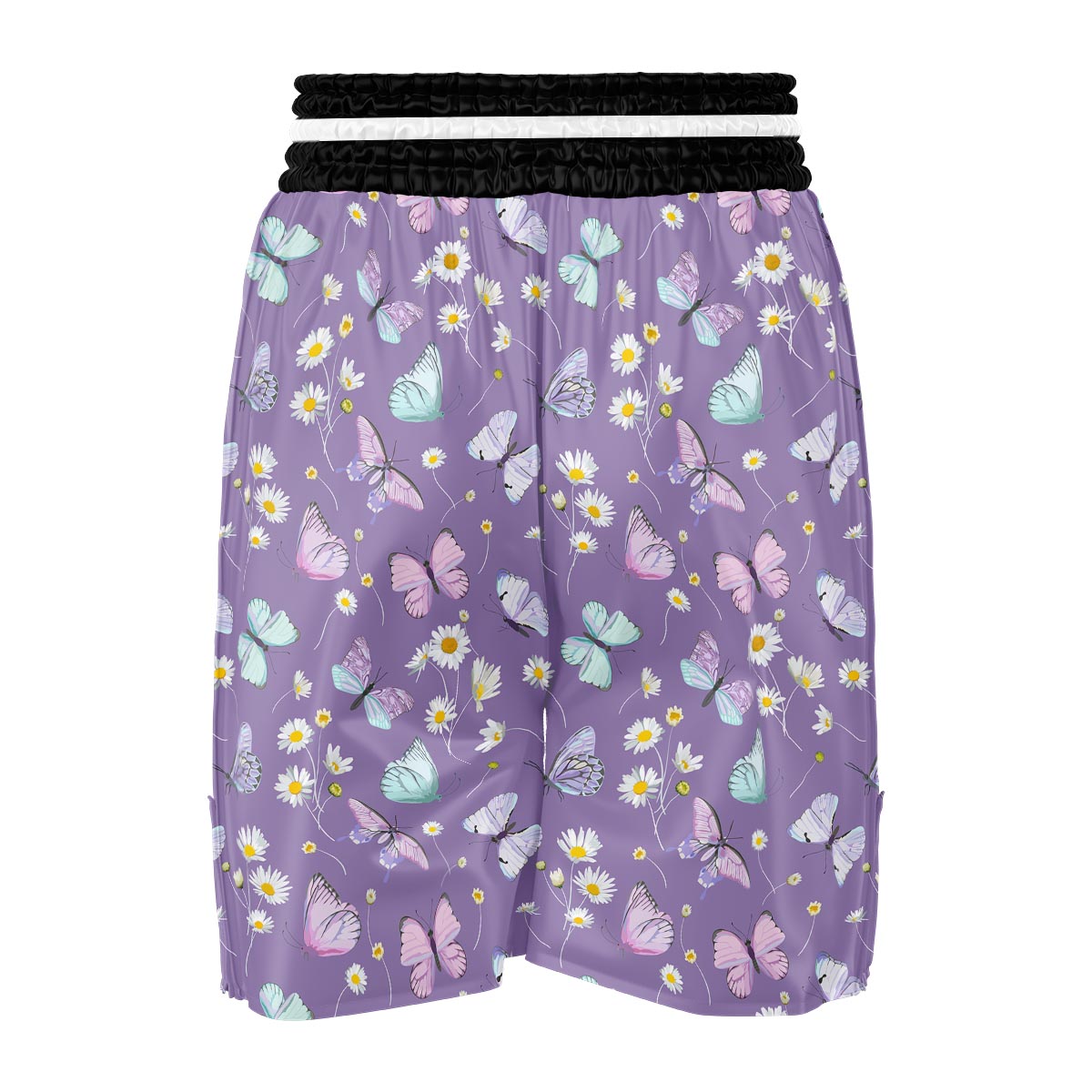 Butterfly Spring Print Pattern Boxing Shorts-grizzshop