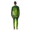 Cabbage Green Print Men's Pajamas-grizzshop