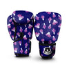 Cabbage Leaves Purple Print Pattern Boxing Gloves-grizzshop