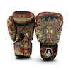 Calendar Mayan Print Boxing Gloves-grizzshop