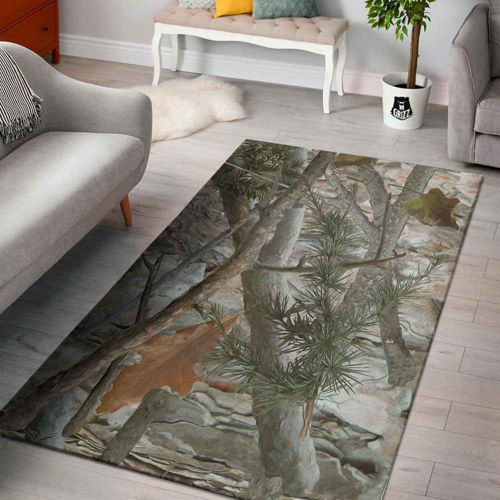 Camouflage Hunting Print Pattern Floor Mat-grizzshop