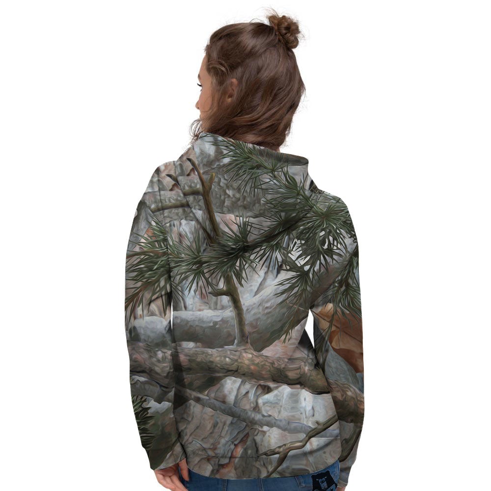 Camouflage Hunting Print Pattern Women's Hoodie-grizzshop