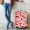 Canada Love Pattern Print Luggage Cover Protector-grizzshop