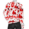 Canada Love Pattern Print Women's Sweatshirt-grizzshop