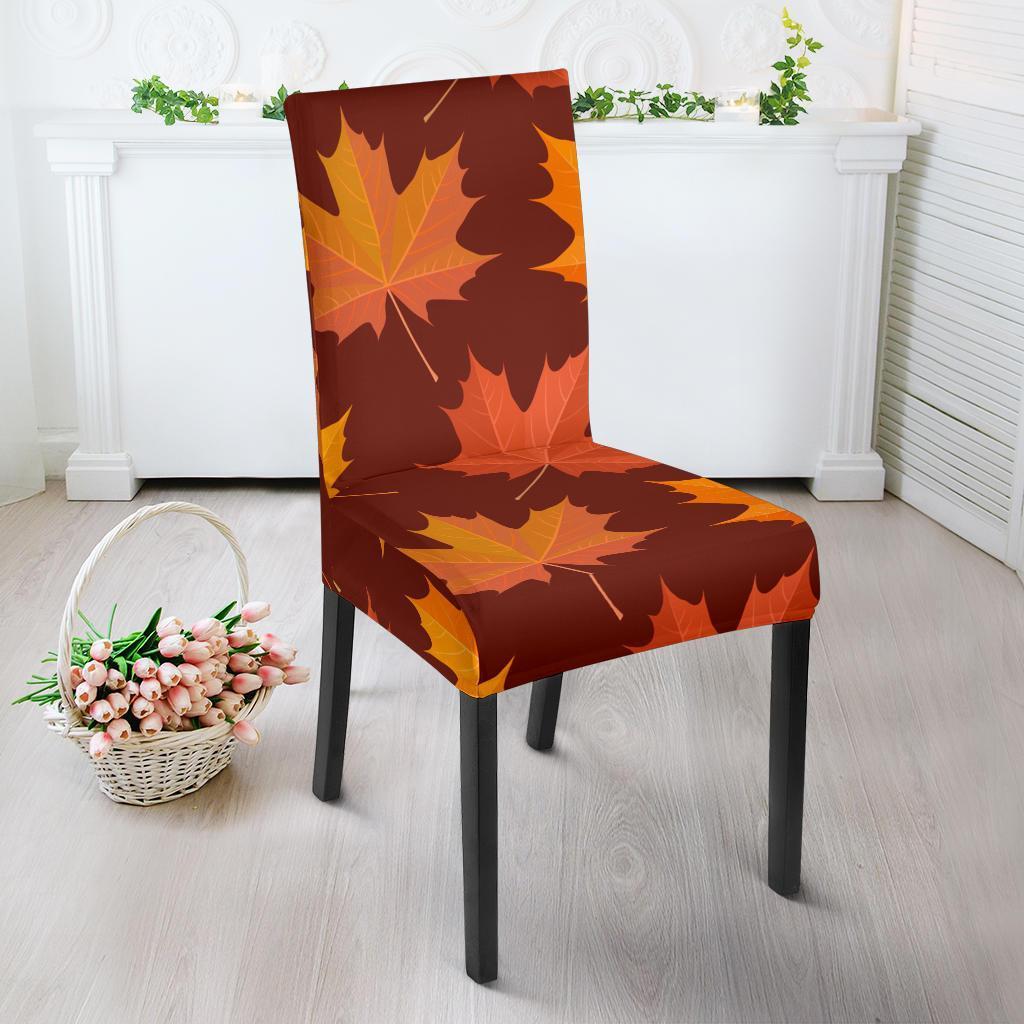 Canada Print Pattern Chair Cover-grizzshop