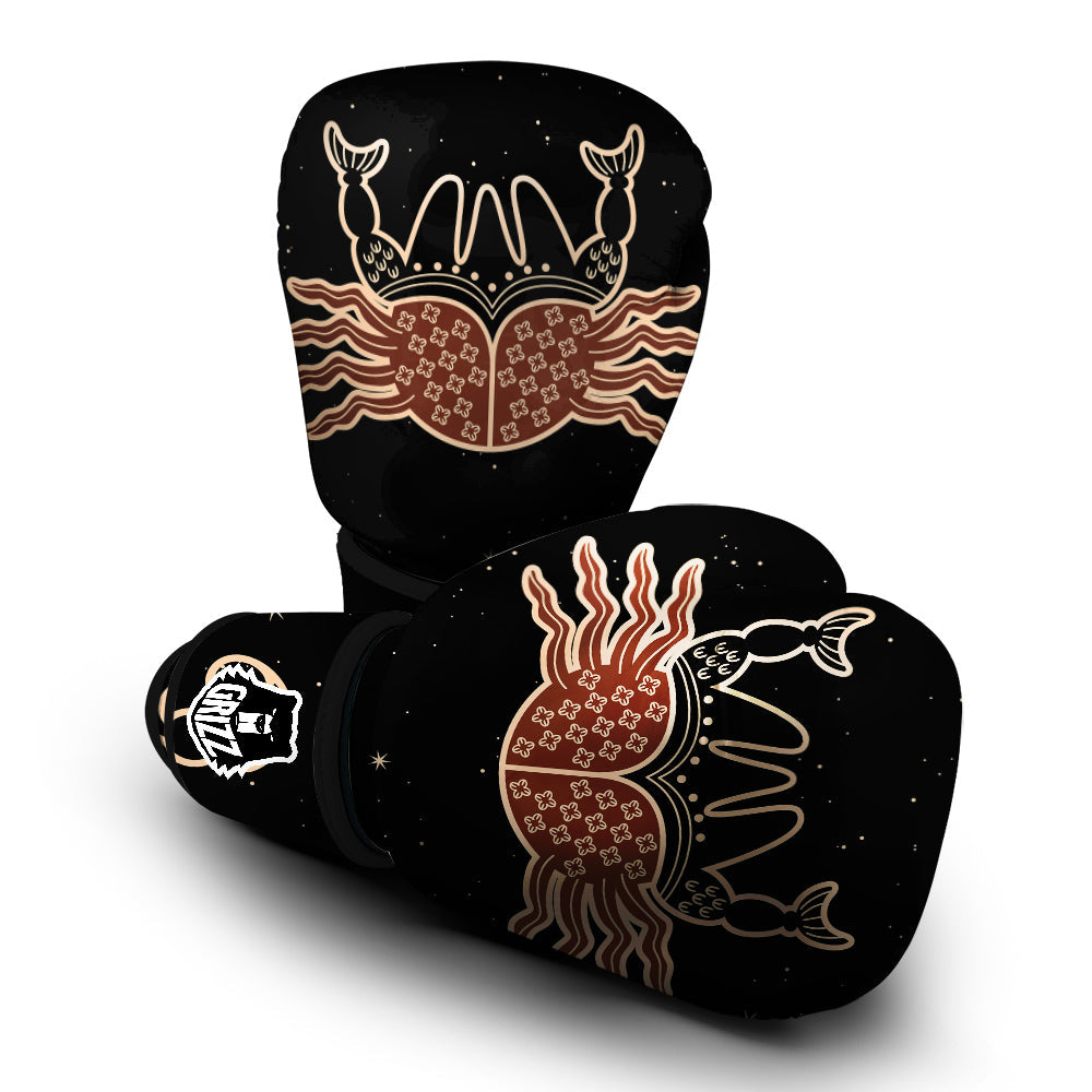 Cancer Constellation Print Boxing Gloves-grizzshop
