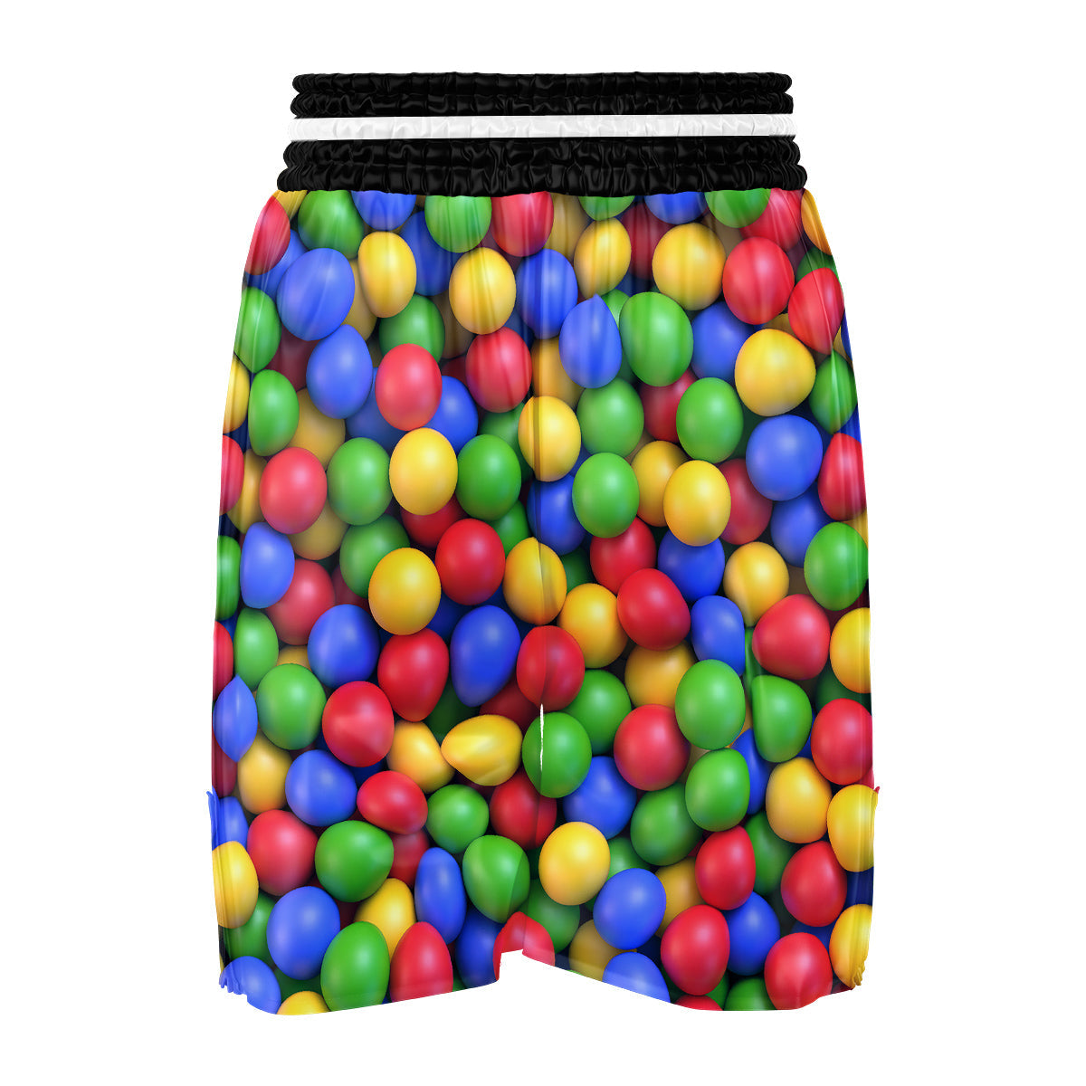 Candy Ball Colorful Print Boxing Shorts-grizzshop