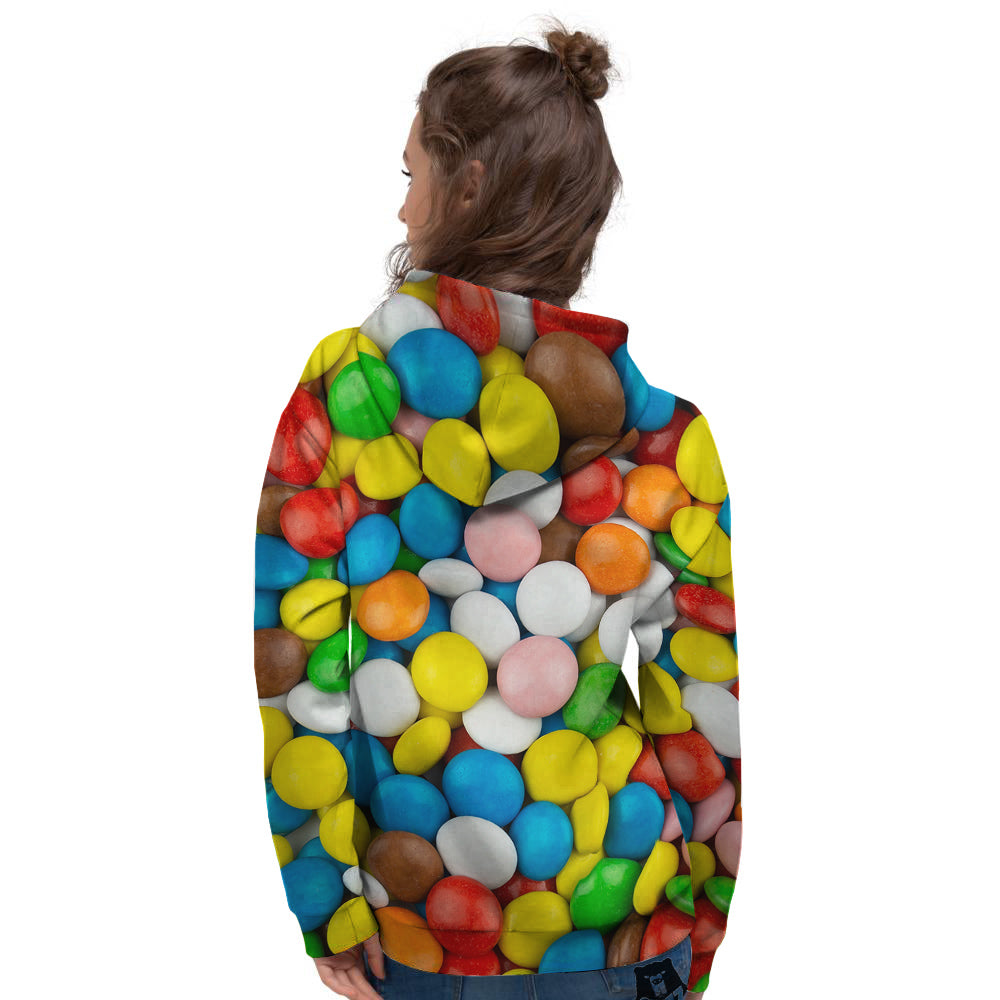 Candy Chocolate Colorful Print Women's Hoodie-grizzshop