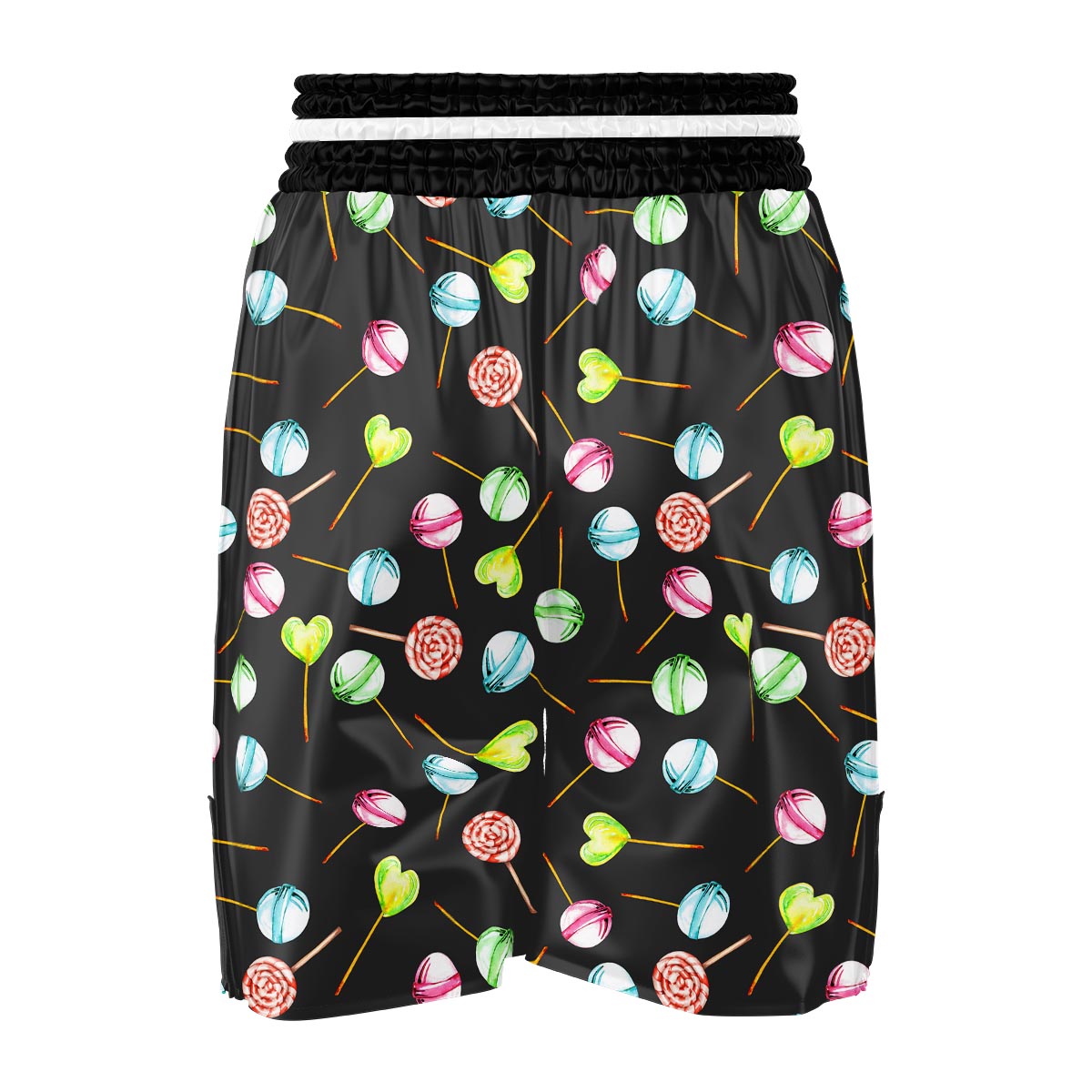 Candy Sweet Print Pattern Boxing Shorts-grizzshop