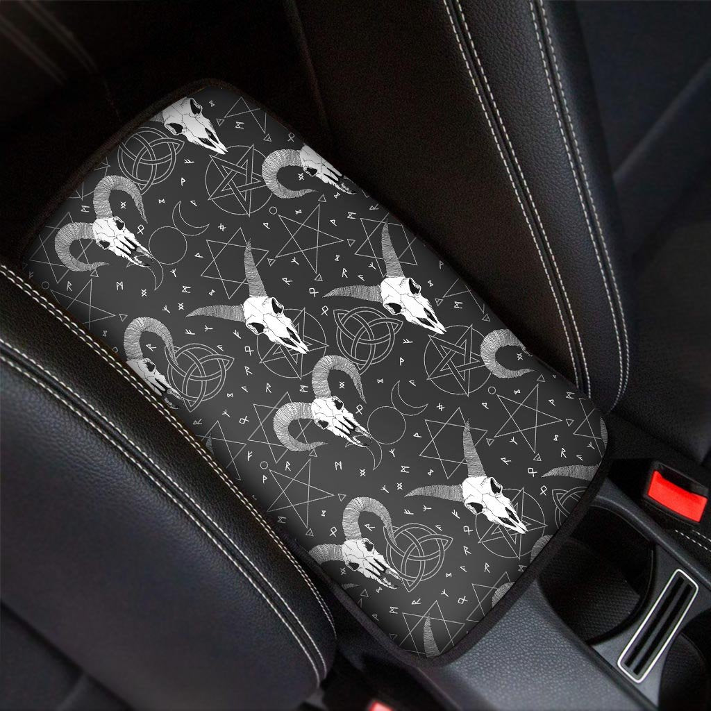 Capricorn Astrology Gothic Witch Car Console Cover-grizzshop