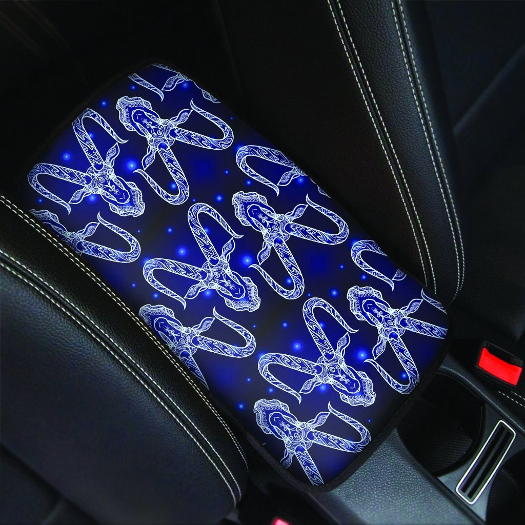 Capricorn Gothic Witch Car Console Cover-grizzshop