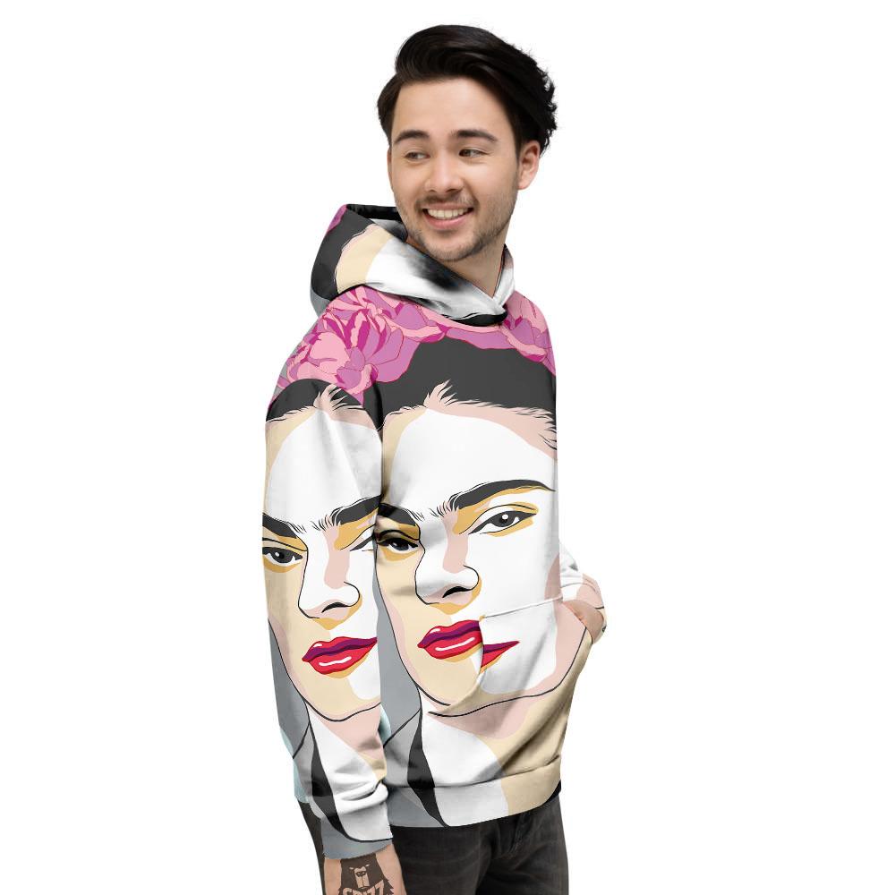 Carmen Frida Kahlo Magdalena Print Men's Hoodie-grizzshop