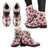 Cartoon Strawberry Pattern Print Comfy Winter Boots-grizzshop