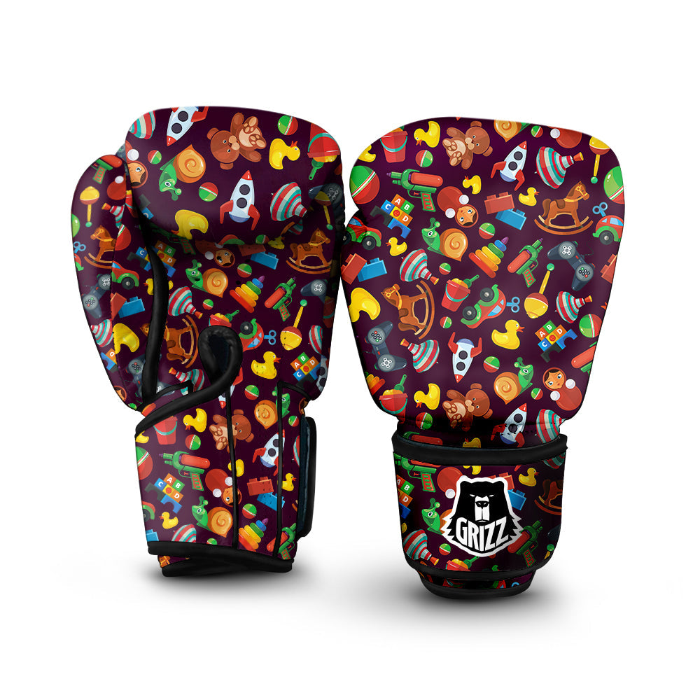 Cartoon toys Colorful Print Pattern Boxing Gloves-grizzshop