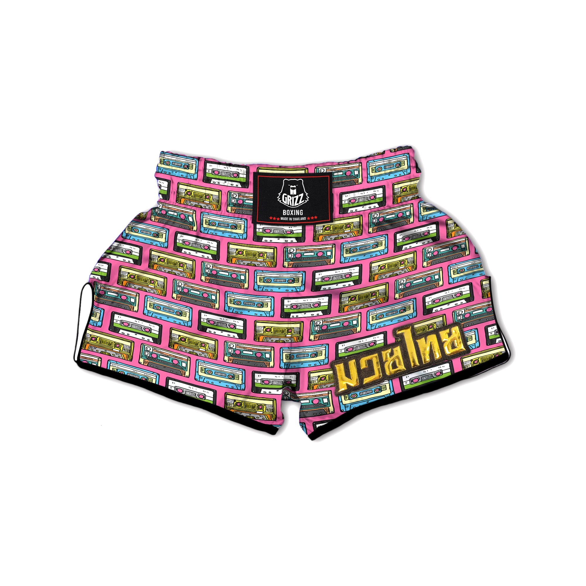 Sunset Retrowave Print Pattern Muay Thai Boxing Shorts main image 1