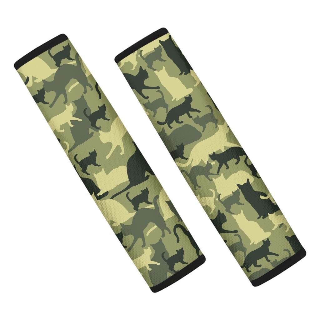 Cat Camouflage Print Seat Belt Cover-grizzshop