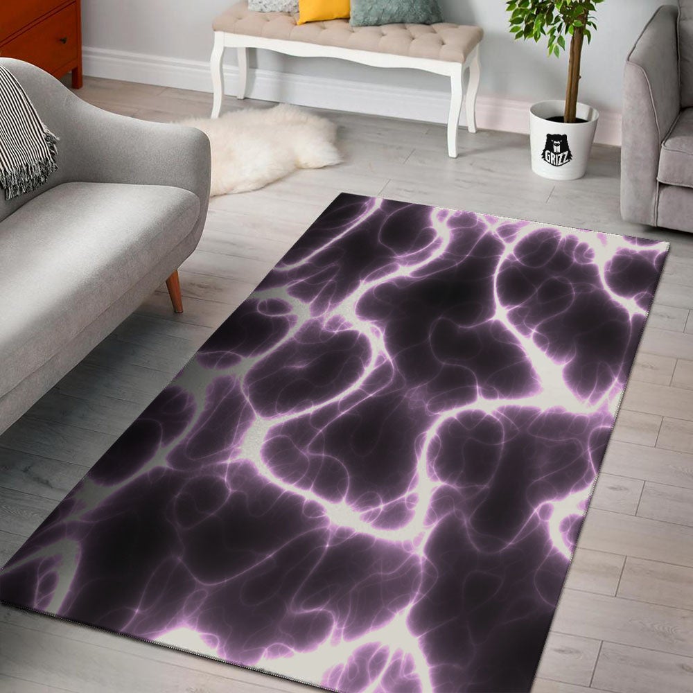 Chain Lightning Print Floor Mat-grizzshop