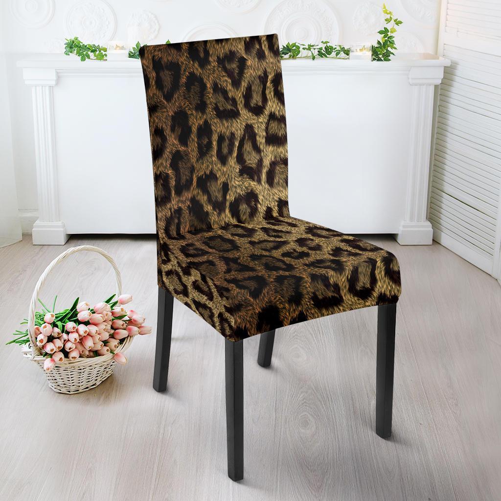 Cheetah Leopard Pattern Print Chair Cover-grizzshop
