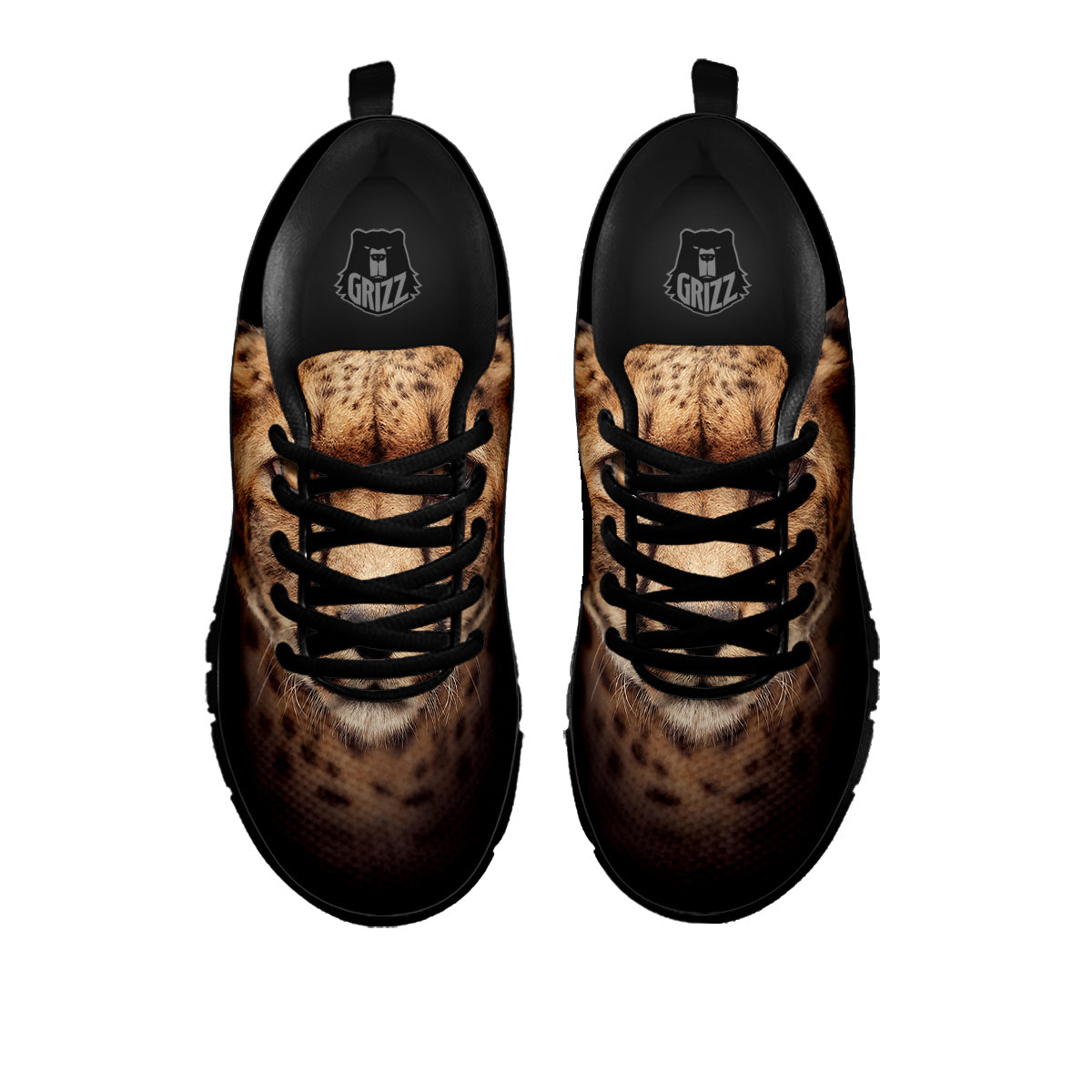 Cheetah Print Black Sneaker-grizzshop