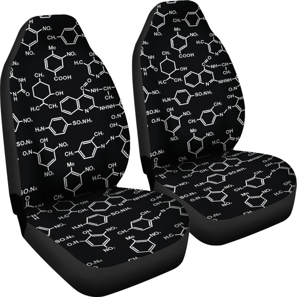 Chemistry Science Pattern Print Universal Fit Car Seat Cover-grizzshop