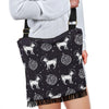 Chihuahua Space Pattern Print Crossbody Bags-grizzshop