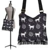 Chihuahua Space Pattern Print Crossbody Bags-grizzshop