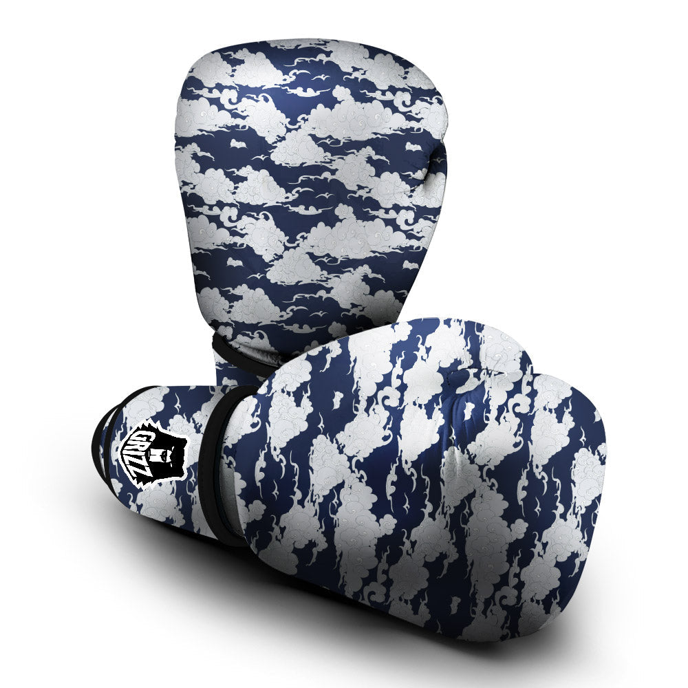 Chinese Cloud Print Pattern Boxing Gloves-grizzshop