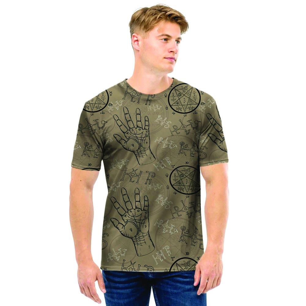Chiromancy Gothic Witch Men's Bomber Jacket