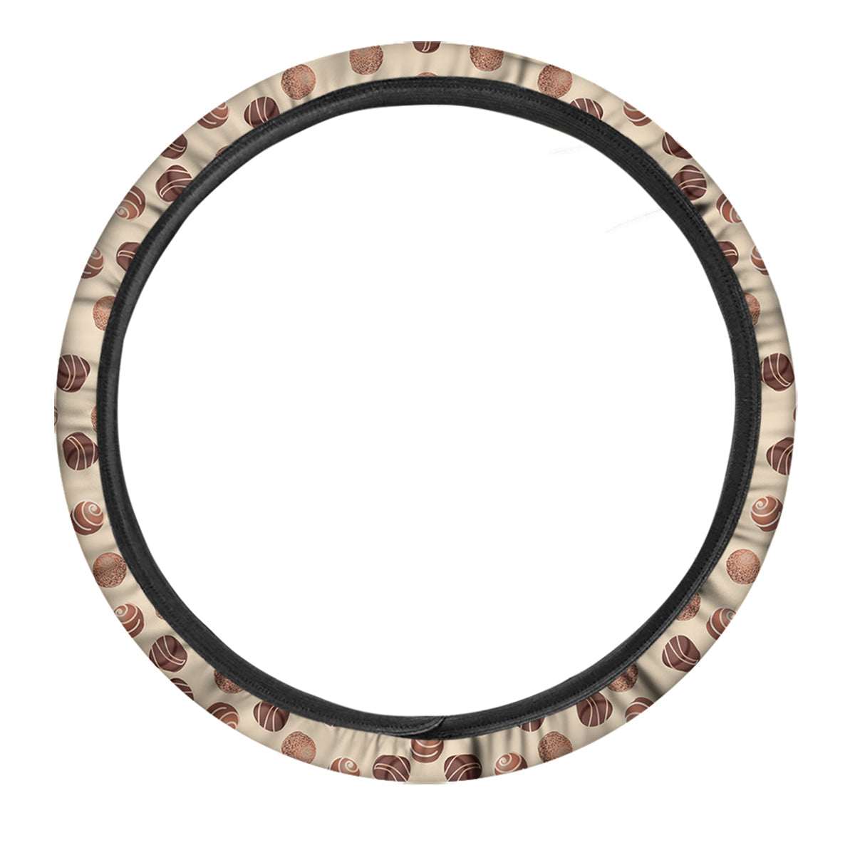 Chocolate Candy Print Pattern Car Steering Wheel Cover-grizzshop