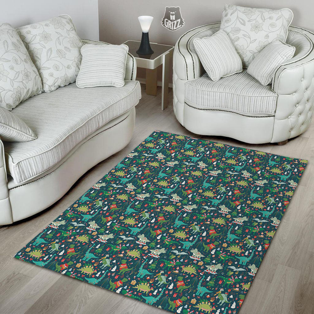 Christmas Animals Fun Print Pattern Floor Mat-grizzshop