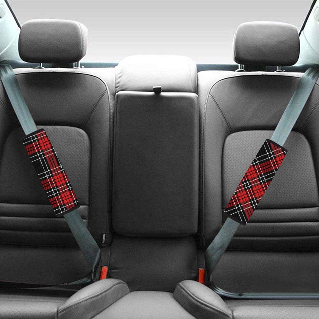 Christmas Red Plaid Scottish Seat Belt Cover-grizzshop