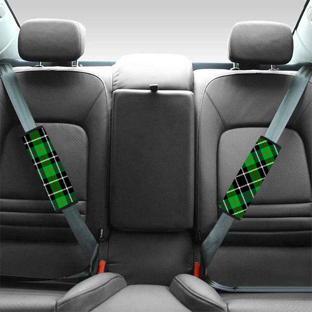 Christmas Tartan Green Plaid Scottish Seat Belt Cover-grizzshop