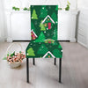 Christmas Tree Pattern Print Chair Cover-grizzshop