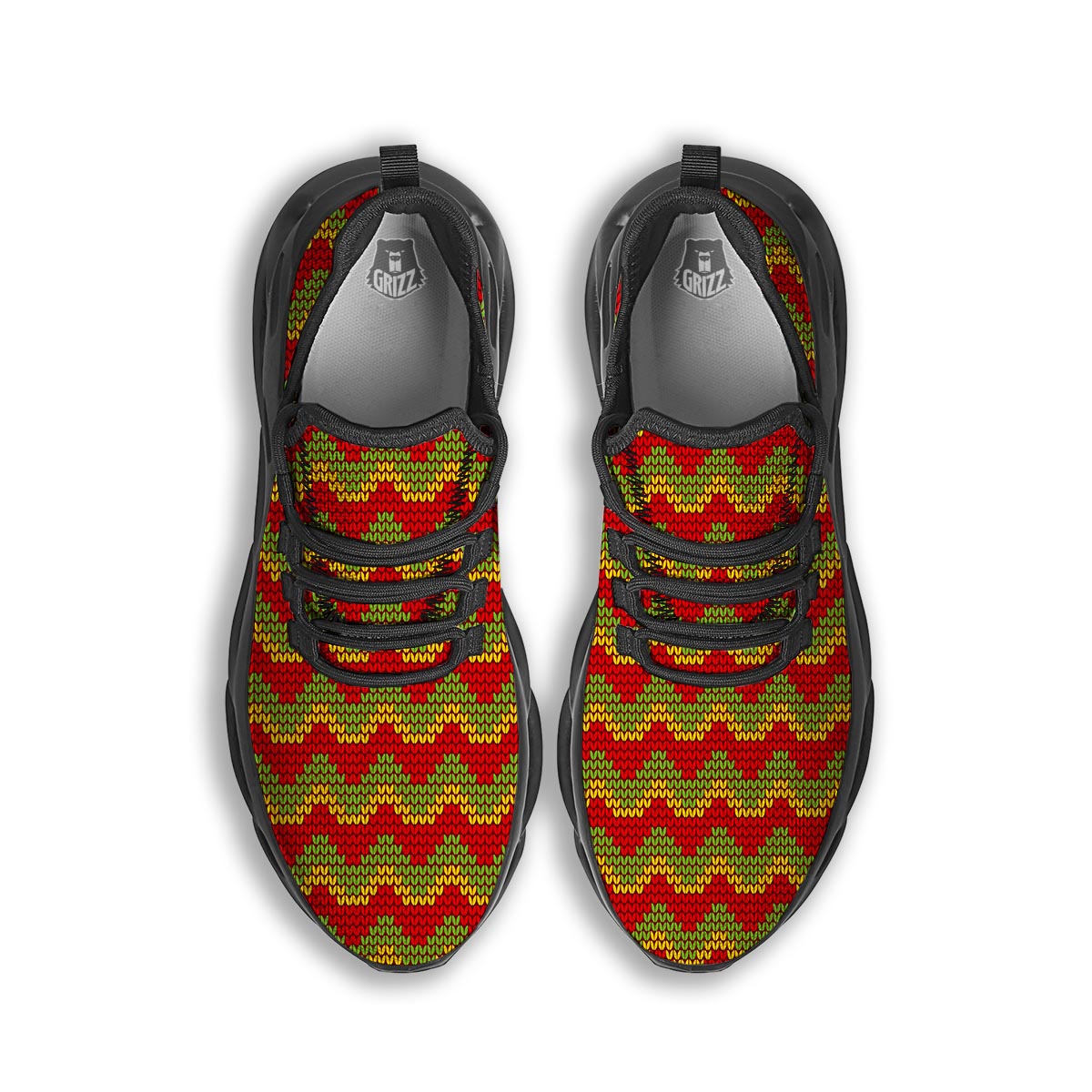 Classic Reggae Black Running Shoes-grizzshop