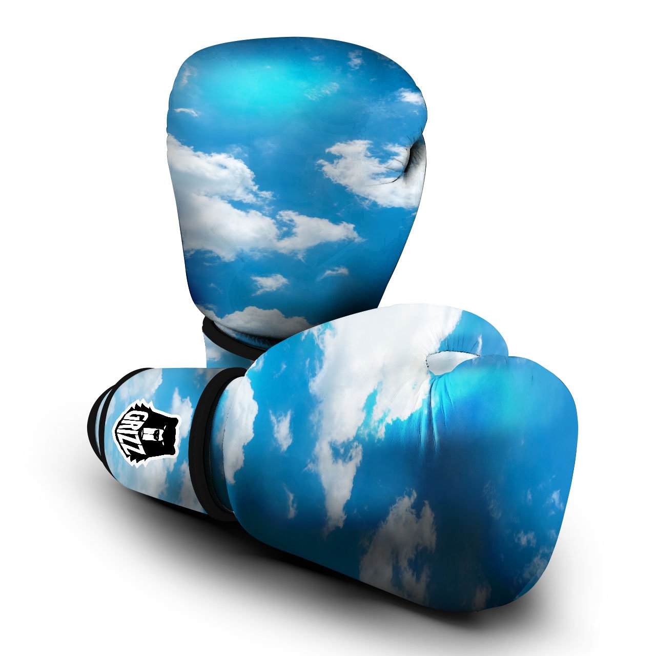 Cloud Sky Print Boxing Gloves-grizzshop