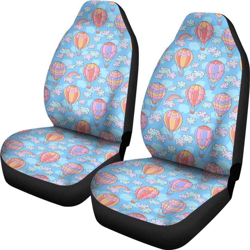 Cloud Hot Air Balloon Pattern Print Universal Fit Car Seat Cover-grizzshop