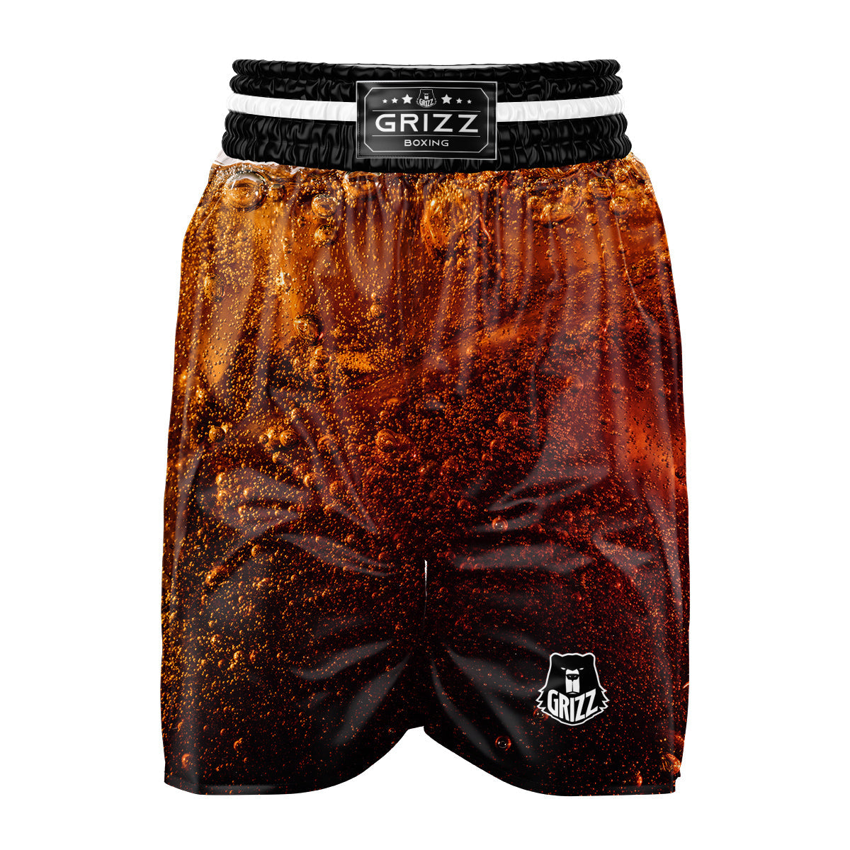 Cola Print Boxing Shorts-grizzshop