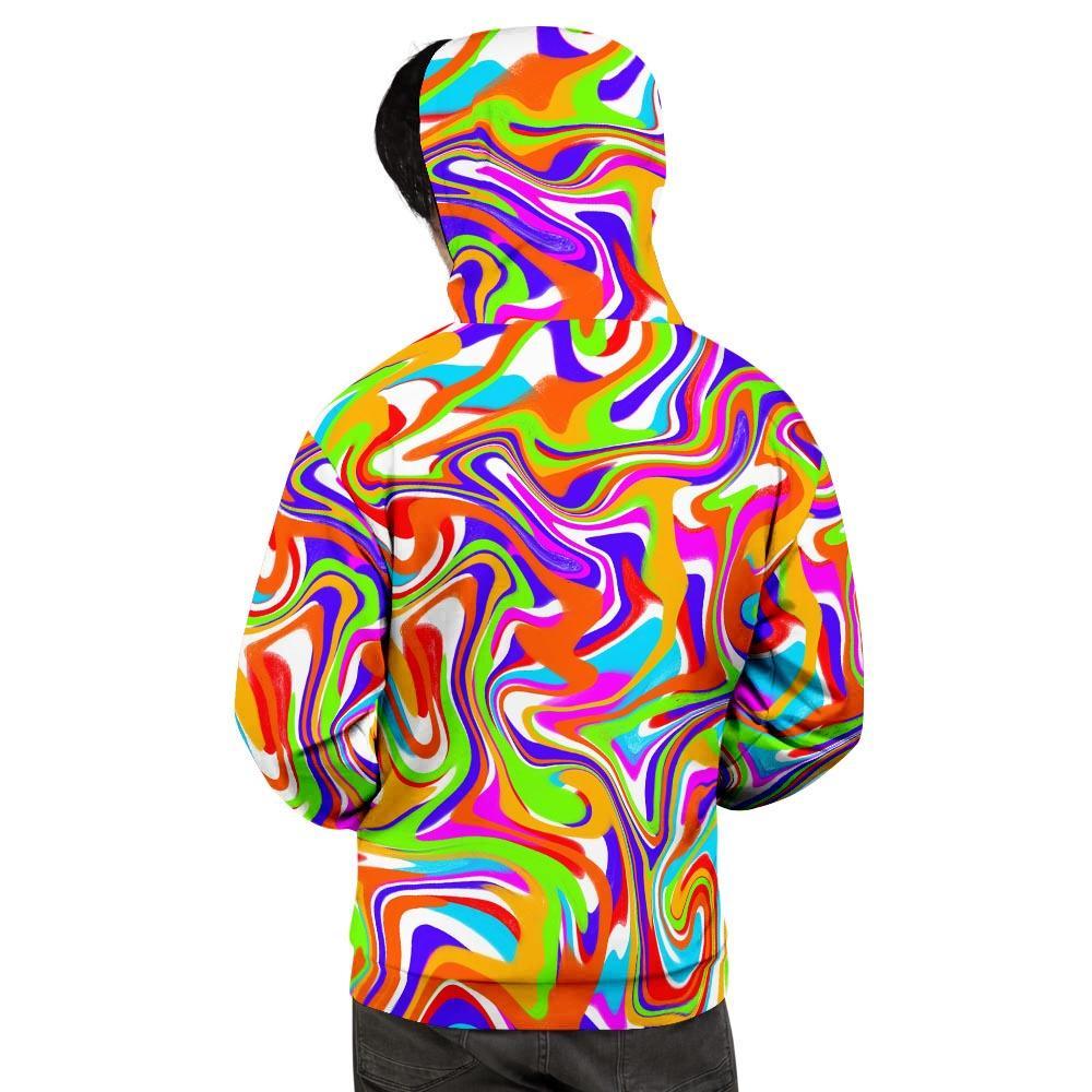 Colorful Abstract Men's Hoodie-grizzshop