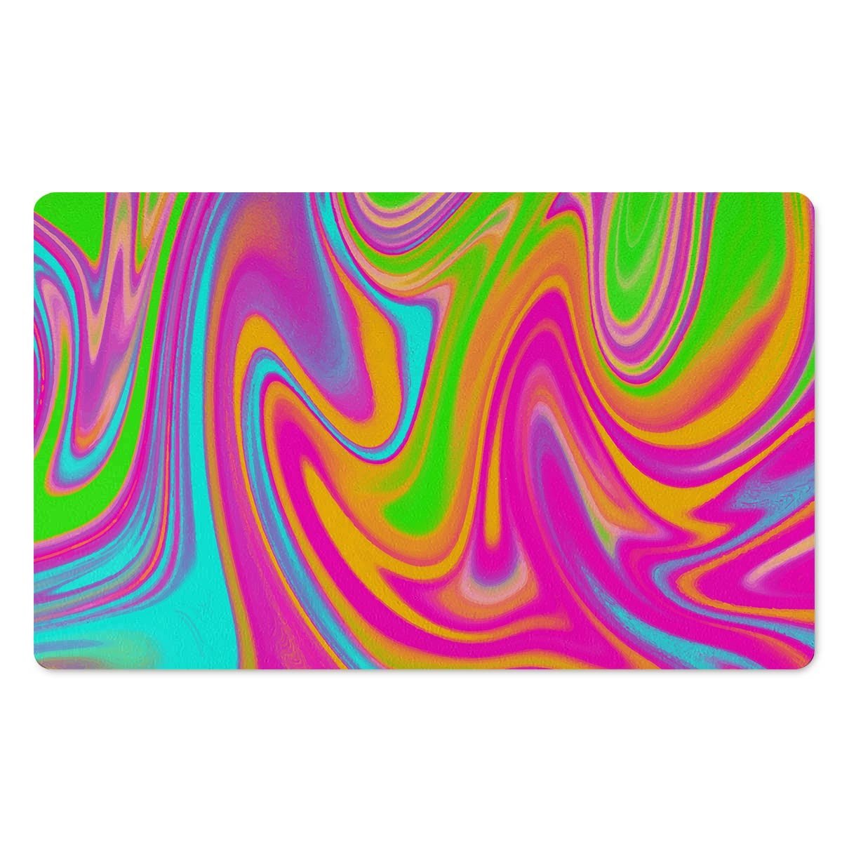 Colorful Abstract Paint Door Mat-grizzshop
