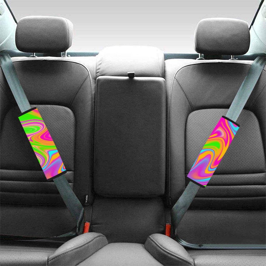 Colorful Abstract Paint Seat Belt Cover-grizzshop