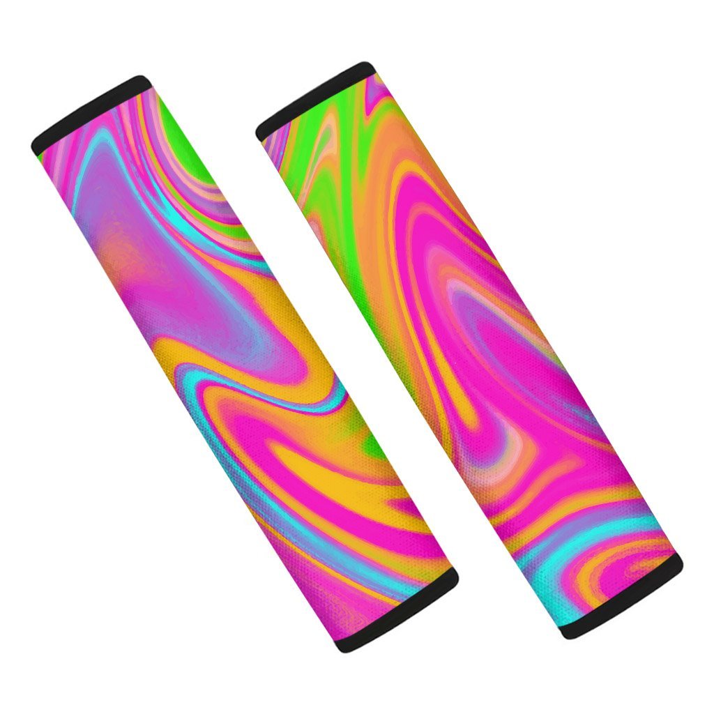 Colorful Abstract Paint Seat Belt Cover-grizzshop